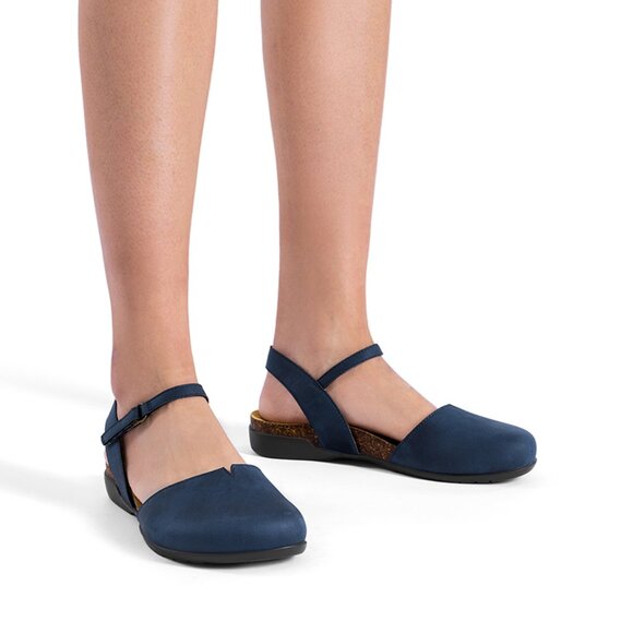 DREAM PAIRS Navy Closed Toe Arch Support Sandals/NIB/8.5 - Picture 3 of 16